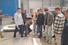 Studenci WBMiL w firmie RS Technology