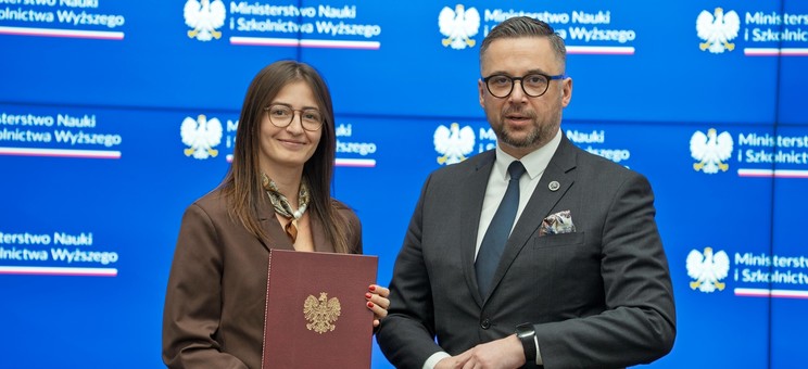 Od lewej: mgr inż. A. Nieczaj, dr inż. M. Kulasek,