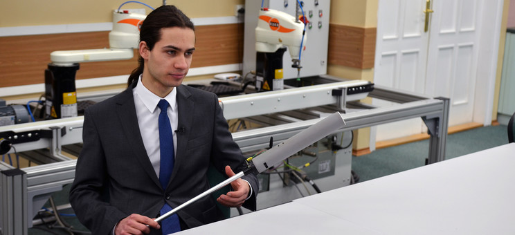 Studenci Politechniki Rzeszowskiej nagrodzeni i wyróżnieni w konkursie „Student-Wynalazca”.