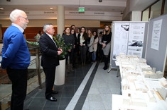 Wystawa prac studentów architektury