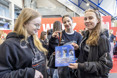 Stoisko Politechniki Rzeszowskiej na targach Edu Salon,