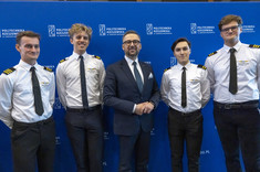 Spotkanie ministra M. Kulaska ze studentami pilotażu,